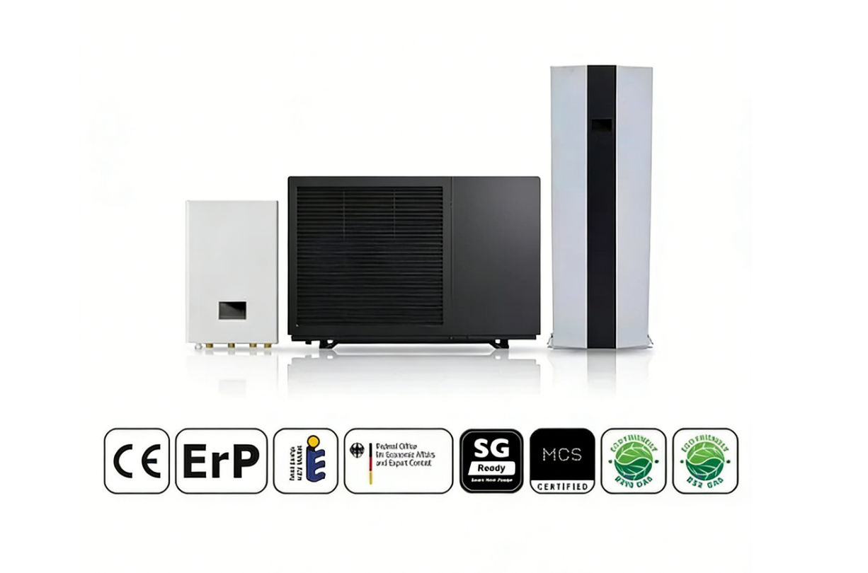 Efficient And Quiet R290/R32 Air Source Modular Heat Pump for High Performance And Reliable Operation
