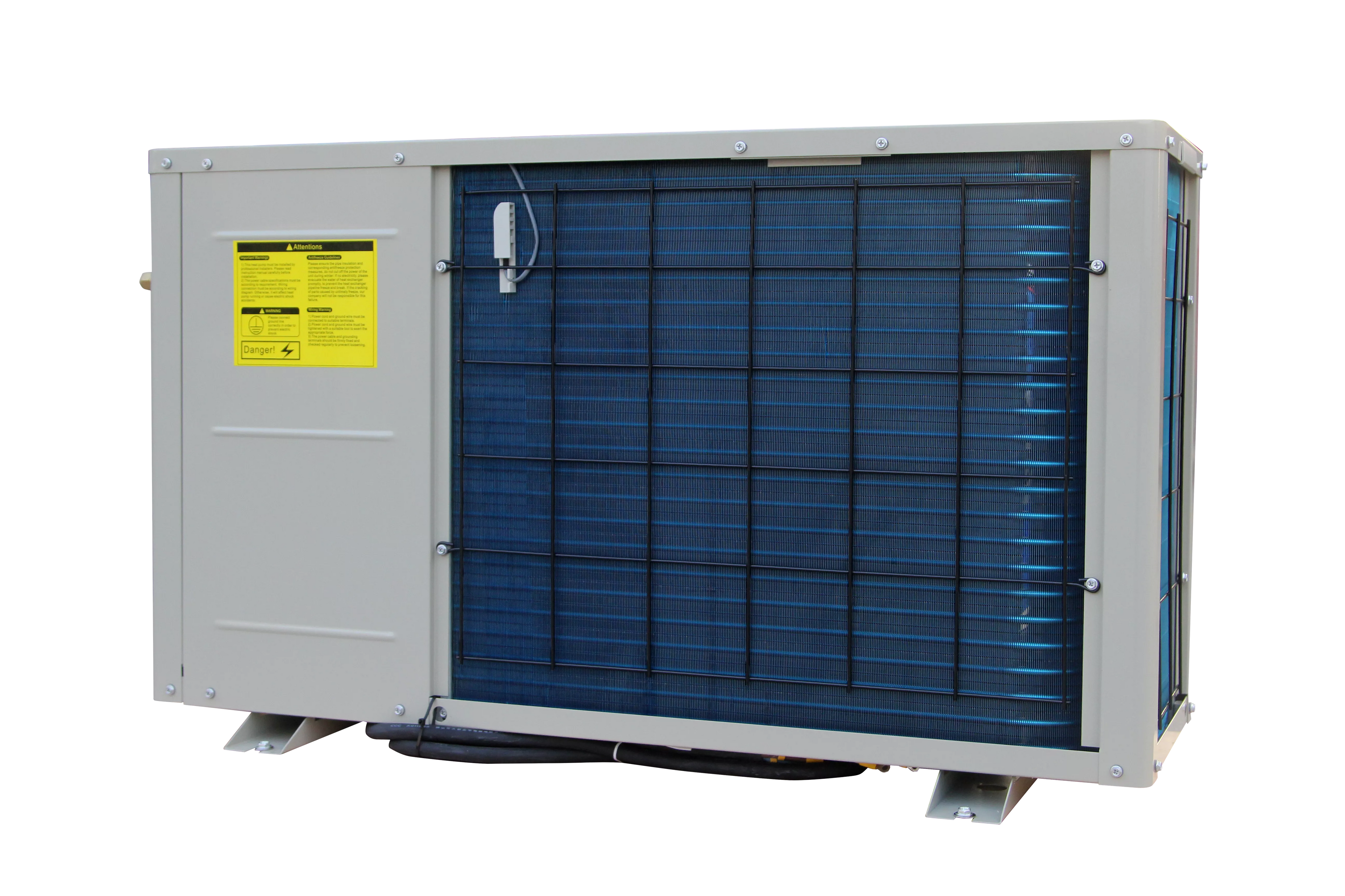 4kW/6kW/8kW/10kW/12kW/18kW Low Noise R410a Eco-friendly Efficient Domestic Heat Pump Water Heater