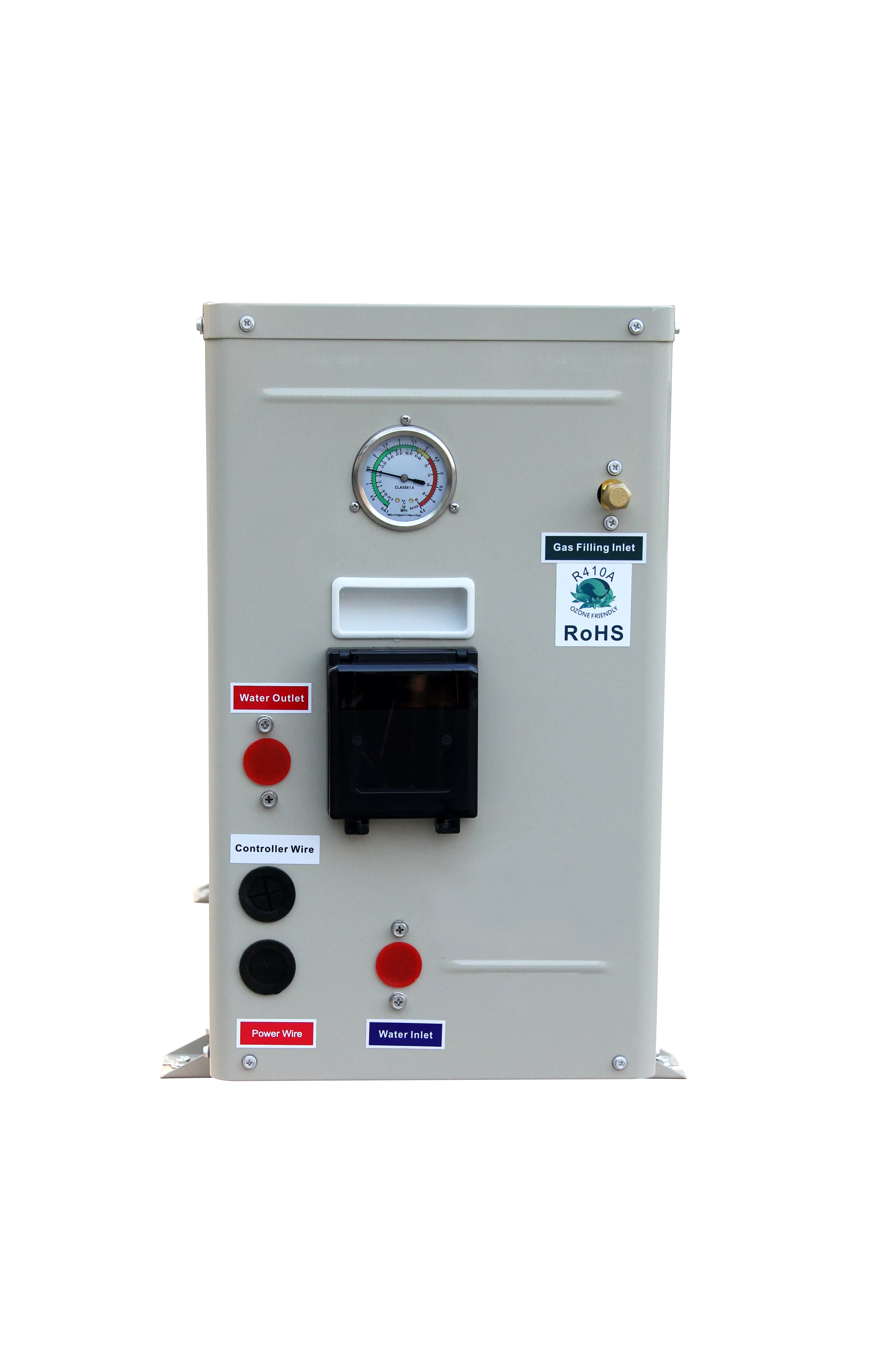 4kW/6kW/8kW/10kW/12kW/18kW Low Noise R410a Eco-friendly Efficient Domestic Heat Pump Water Heater